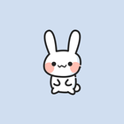 토끼 솜떡이 카카오톡 테마 icon