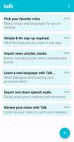 Talk: Text to Voice poster