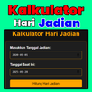 Kalkulator Hari Jadian APK