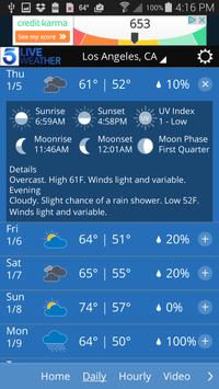 KTLA Los Angeles Weather 截图 1