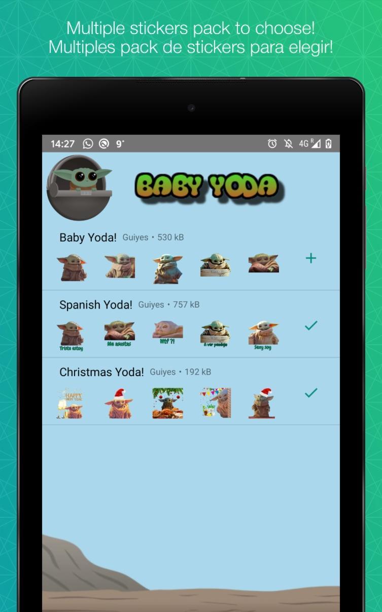 Baby Yoda Stickers For Android Apk Download