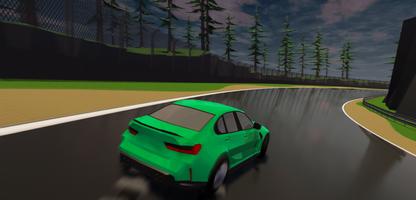 BMW M3 G80 Drift Simulator الملصق