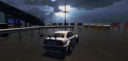 BMW M3 Drift Simulator 3D постер