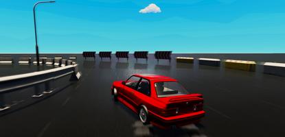 BMW E30 M3 Drift Simulator 3D постер