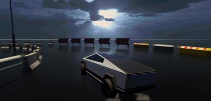 Cybertruck Drift Simulator 3D постер
