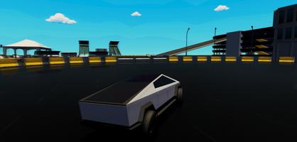 Cybertruck Drift Simulator 3D скриншот 1