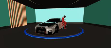 Nissan GTR R35 Drift Simulator ảnh chụp màn hình 3