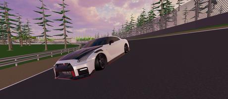 Nissan GTR R35 Drift Simulator ảnh chụp màn hình 1