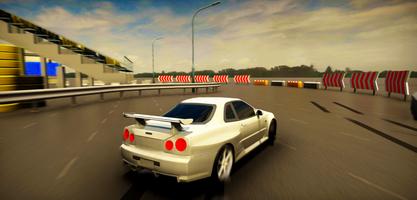 Nissan GTR R34 Drift Simulator скриншот 1