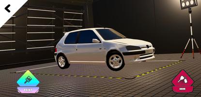 Peugeot 106 Drift Simulator 2 скриншот 2