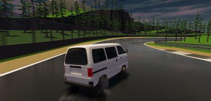 Üzgün Araba Drift Simulator 3D скриншот 1