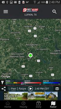 KTRE 9 First Alert Weather 截图 3