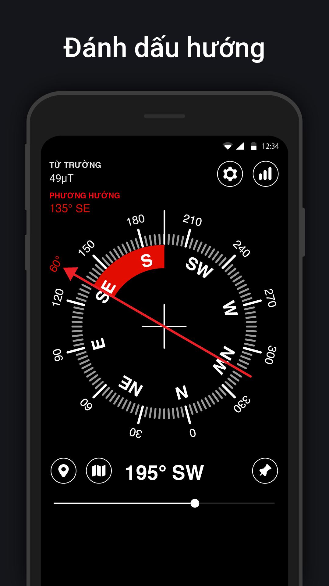 Tải Xuống Apk La Bàn : Digital Compass Cho Android