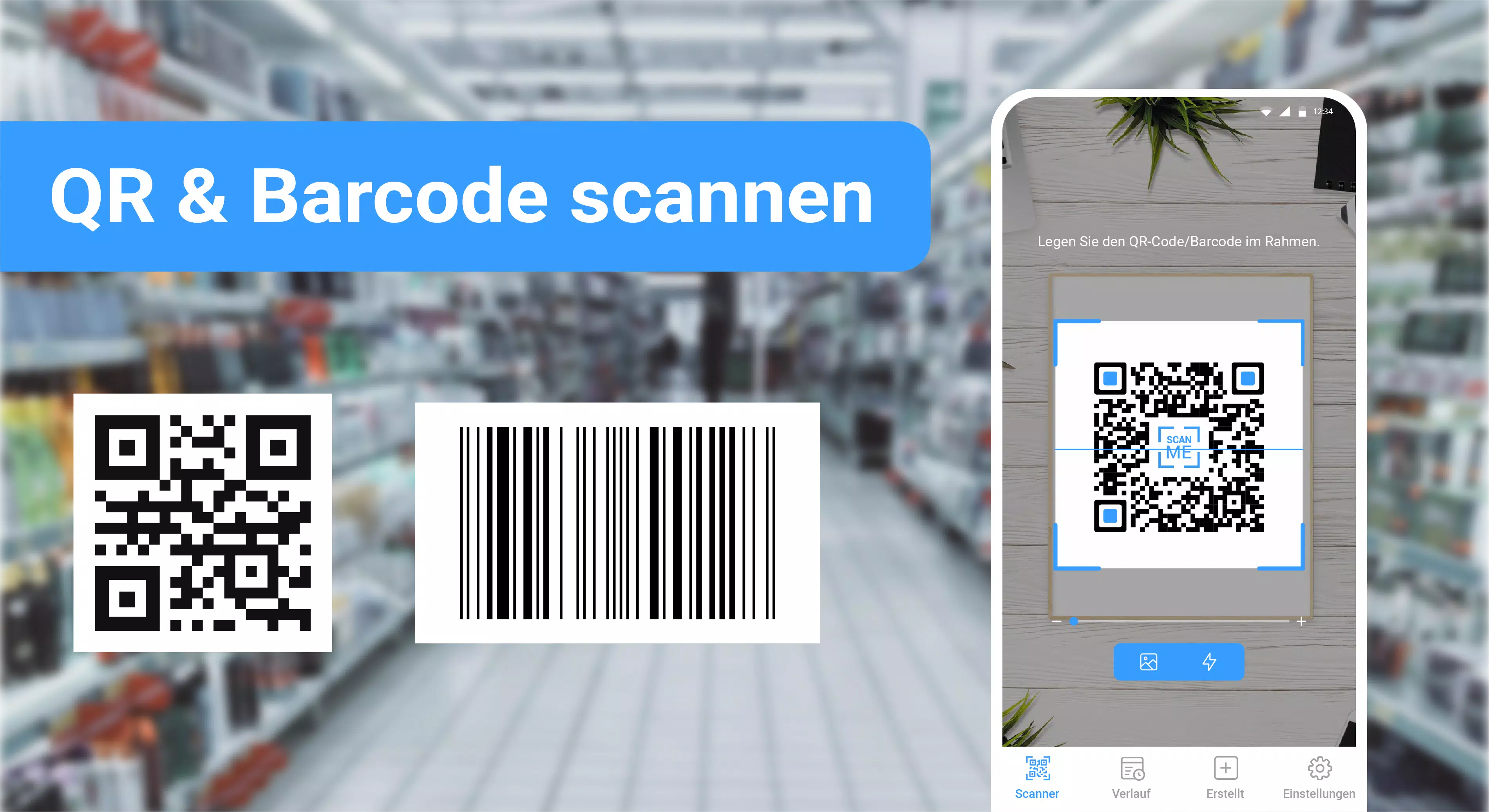 QR scanner : QR code & barcode reader for Android - APK Download
