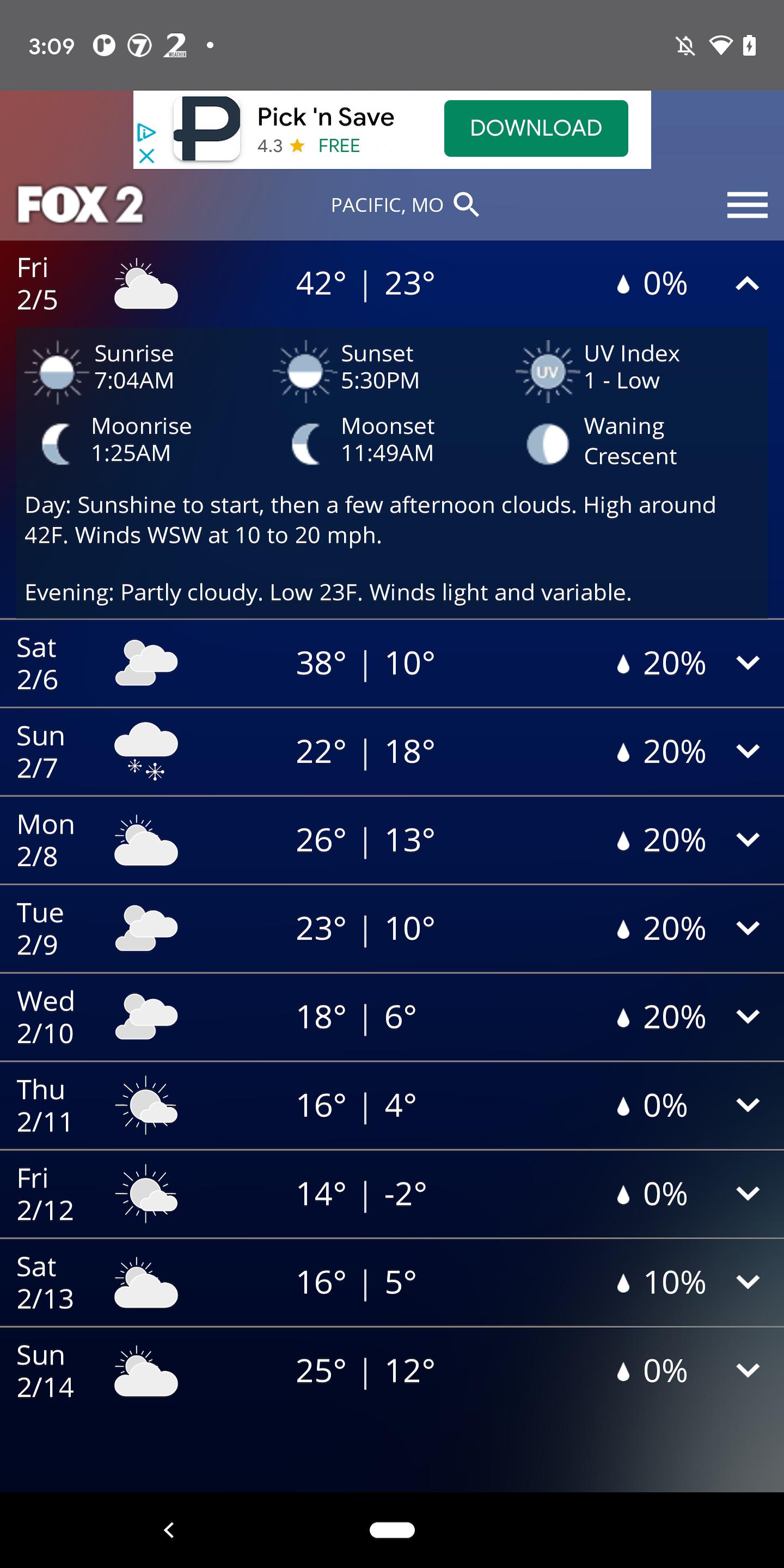 picture Ktvi Weather fox 2 st louis weather for android