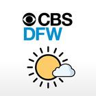 CBS DFW Weather Zeichen