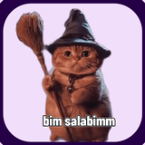 Kucing Penyihir WAStickers أيقونة