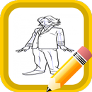 How to draw boku no hero academia APK