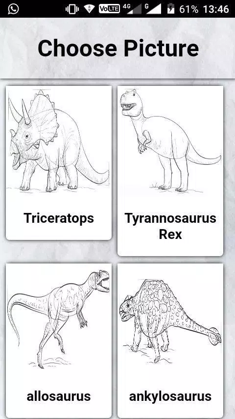 كيفية رسم الديناصورات 2 APK للاندرويد تنزيل