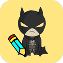 How to draw superheroes APK