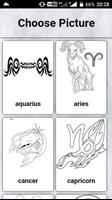 how to draw zodiac signs पोस्टर