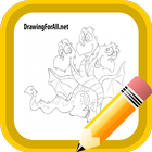 Comment dessiner un dragon icône
