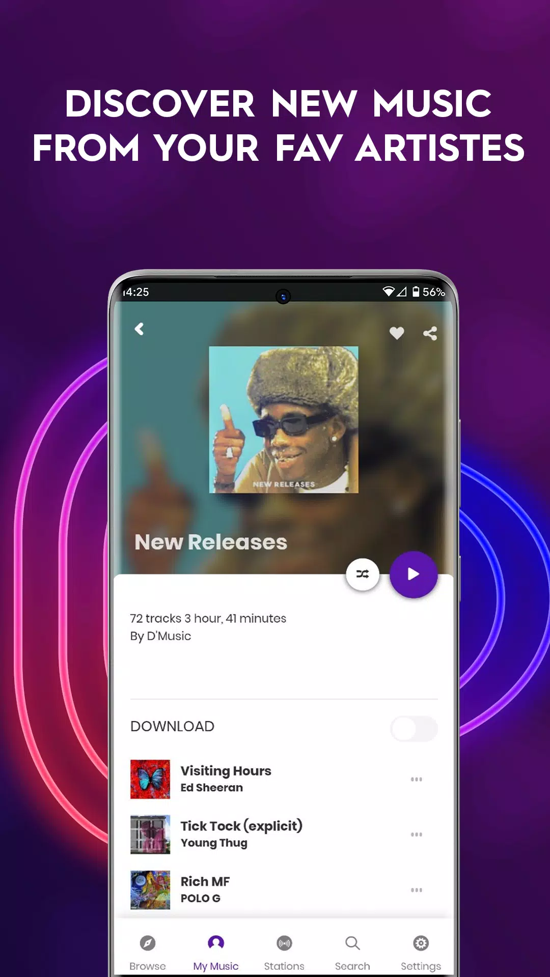 Dig Music Player-MP3&Video for Android - Free App Download