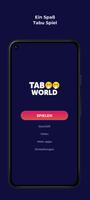 Tabu World - Deutsch Plakat