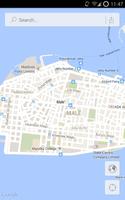 Male' Map Affiche