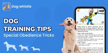 Dog whistle app: Dog clicker & Dog training online