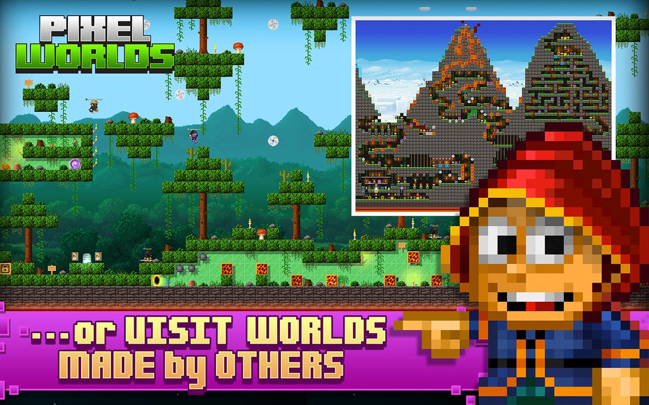 Pixel Worlds: MMO Sandbox APK for Android Download