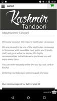 Kashmir Tandoori Indian capture d'écran 3