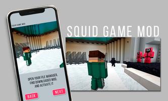 Mod Squid Game for MCPE Affiche