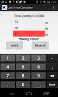 Land Area Calculator screenshot 1