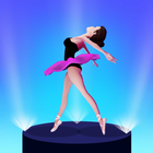 Ballerina 3D Zeichen