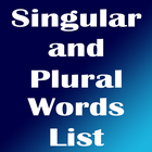Singular and Plural Words List icono