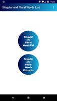 Singular and Plural Words List captura de pantalla 1