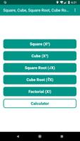 Square, Cube, Square Root, Cub captura de pantalla 1