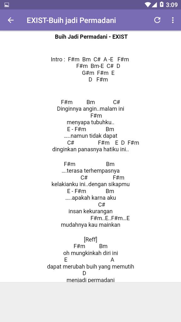 Lagu malaysia buih jadi permadani