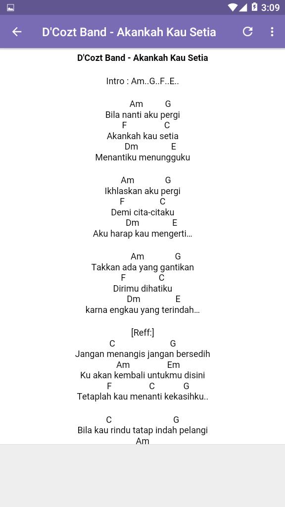 Chord Gitar Lagu Malaysia For Android Apk Download