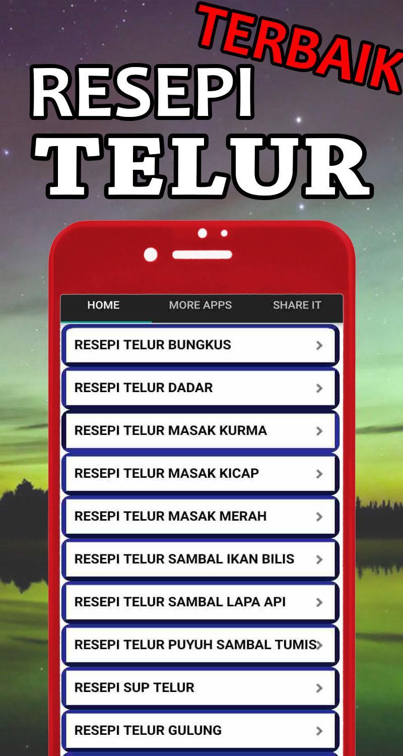 Resepi Aneka Masakan Telur Terbaik For Android Apk Download