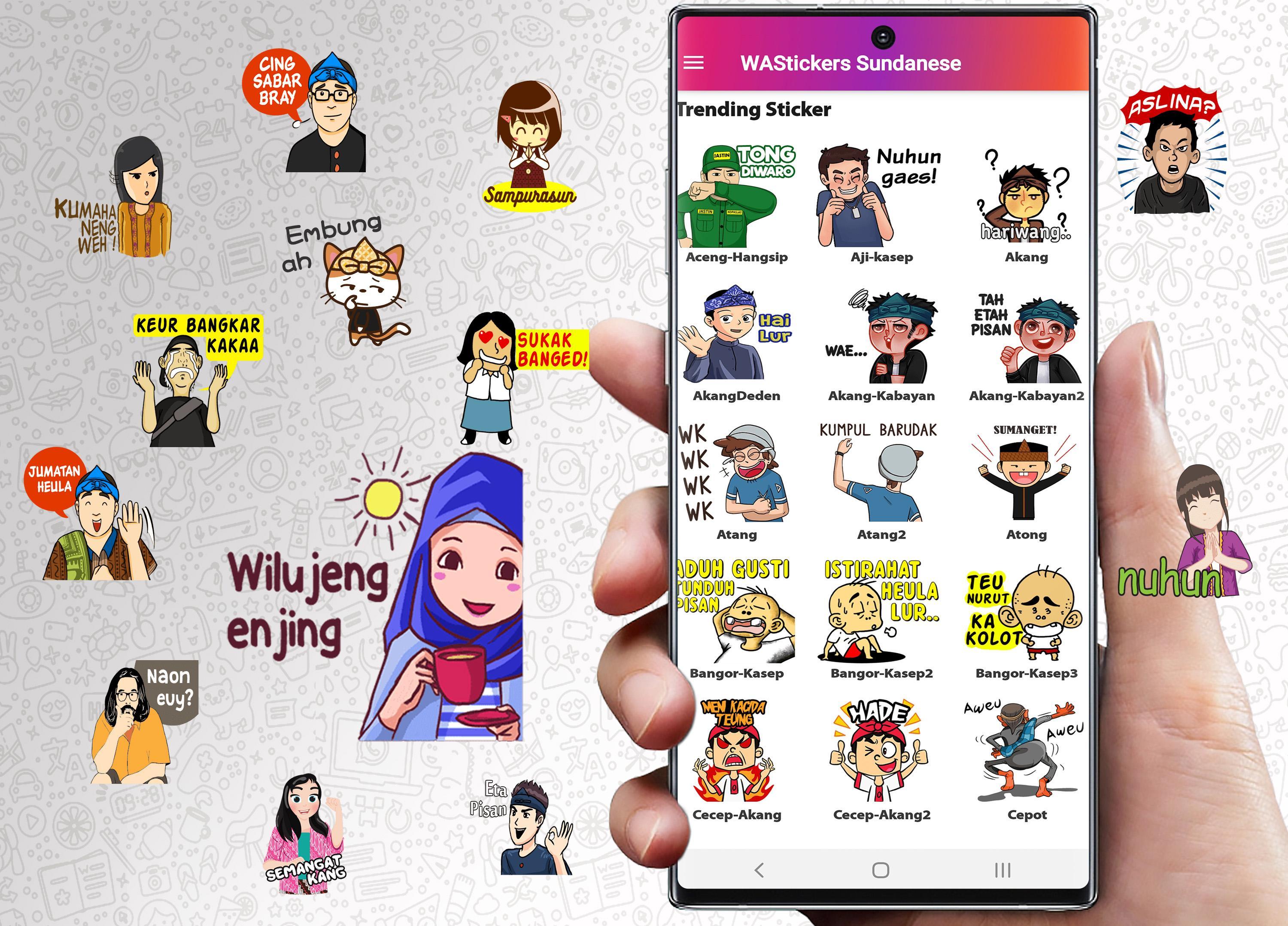 Wastickerapps Sundanese Cute Sticker Sunda Kocak For Android Apk