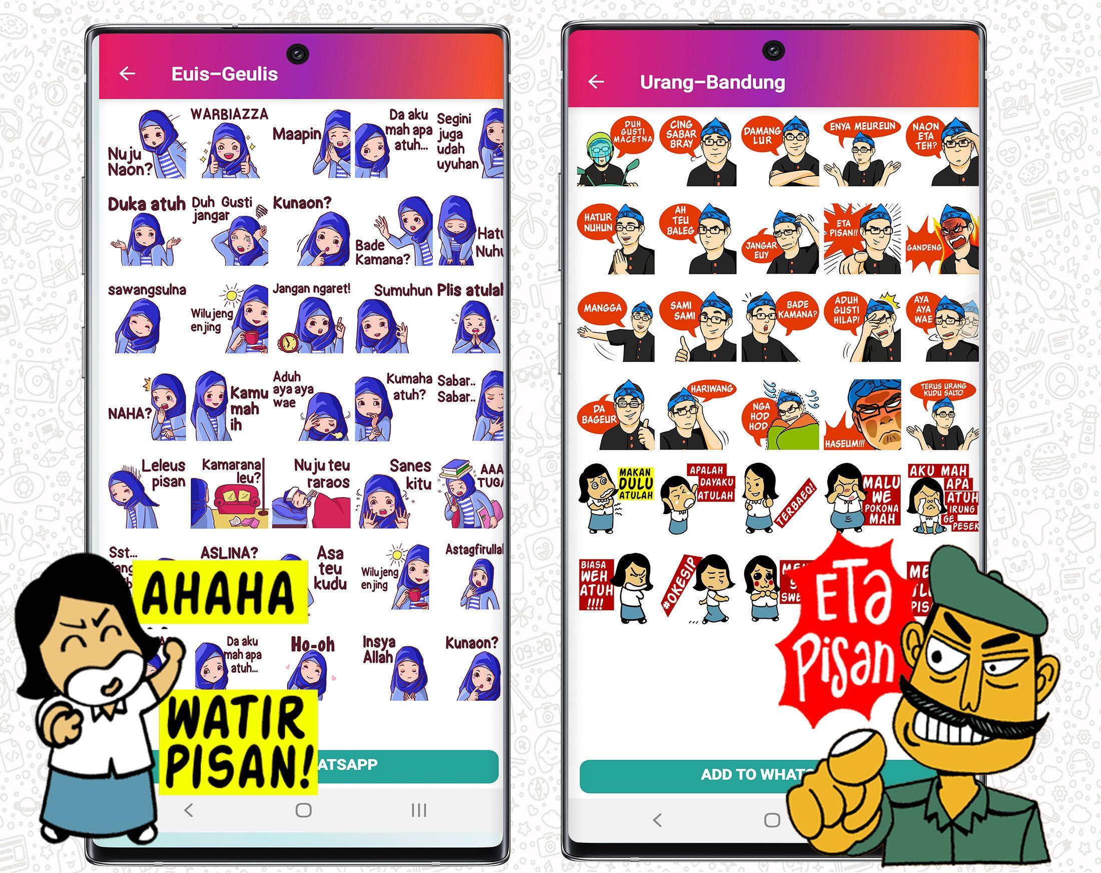 Wastickerapps Sundanese Cute Sticker Sunda Kocak For Android Apk
