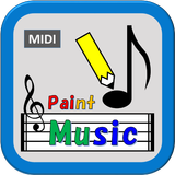 آیکون‌ Paint Music (composition app)