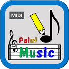 Paint Music (composition app) أيقونة