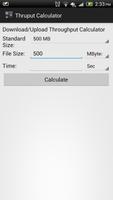 Thruput Calculator постер