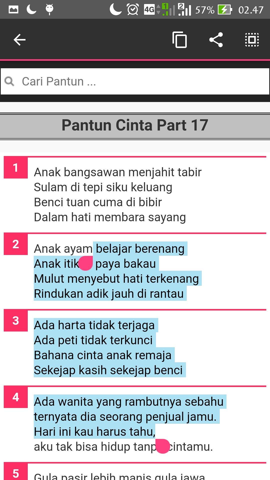 Pantun Cinta Remaja Romantis For Android Apk Download