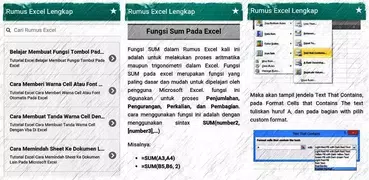 Rumus Excel Lengkap Offline