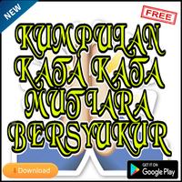 Kata Kata Mutiara Bersyukur poster