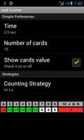 برنامه‌نما Counting Cards Practice عکس از صفحه